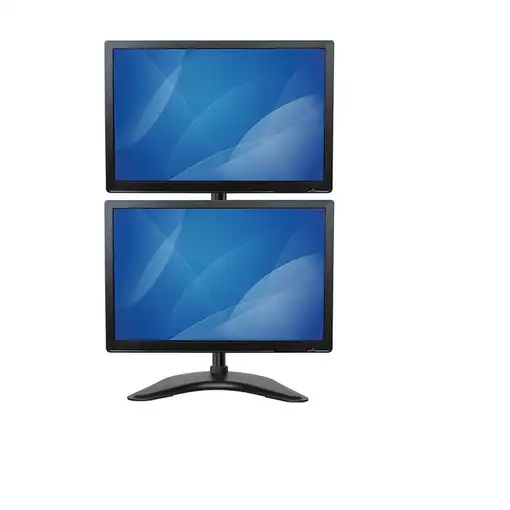 StarTech.com Soporte Vertical de Acero de Servicio Pesado para dos Monitores