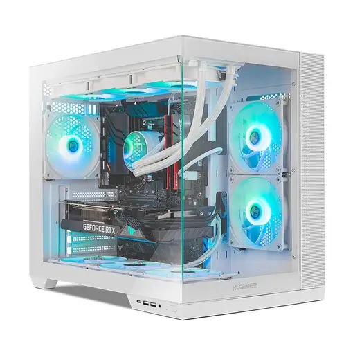 NOX Hummer Astra Neo White Midi Tower Blanco