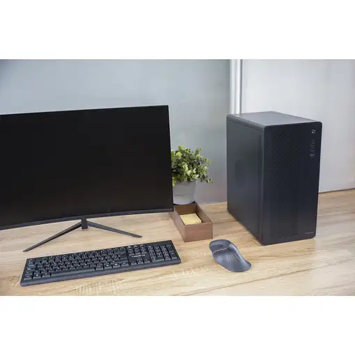 Tacens 2AEROM carcasa de ordenador Mini Tower Negro