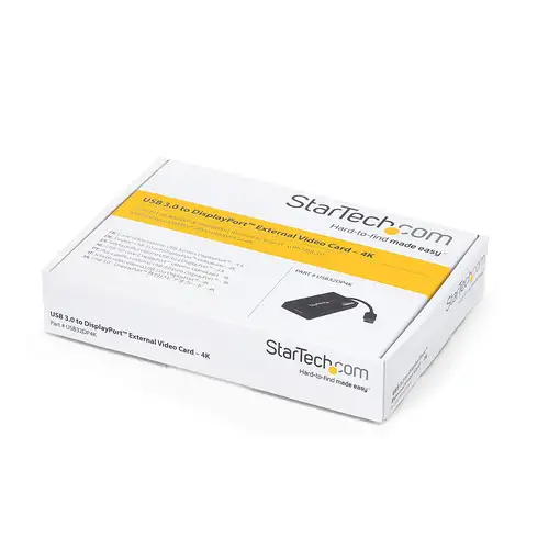 StarTech.com Adaptador USB 3.0 a DisplayPort 4K Ultra HD - Certificado por Display