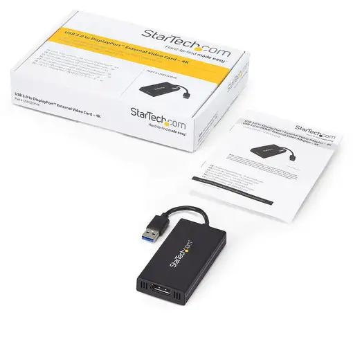 StarTech.com Adaptador USB 3.0 a DisplayPort 4K Ultra HD - Certificado por Display