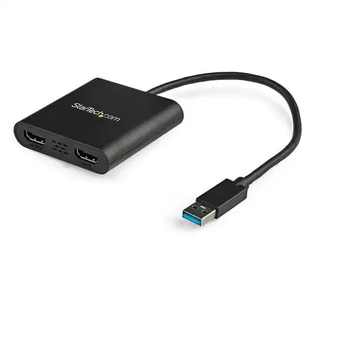 StarTech.com Adaptador USB 3.0 a HDMI Doble - 4K 30Hz