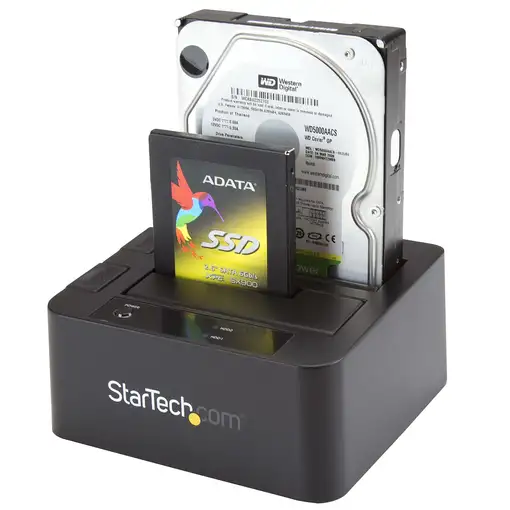 StarTech.com Docking Station eSATA USB 3.0 con UASP de 2 Bahías para Disco Duro o