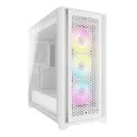Corsair iCUE 5000D RGB Airflow Midi Tower Blanco
