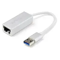 StarTech.com Adaptador de Red Ethernet Gigabit Externo USB 3.0 - Plateado