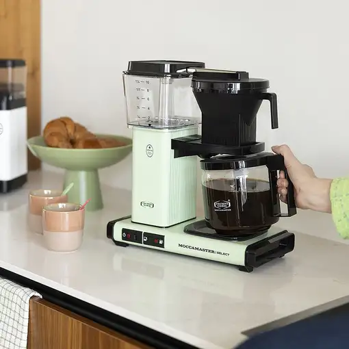 Cafeteras goteo Totalmente automática Negro 1.25 L 10 cups 53976 MOCCAMASTER