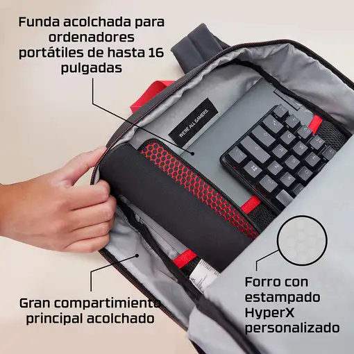 HyperX Mochila Delta