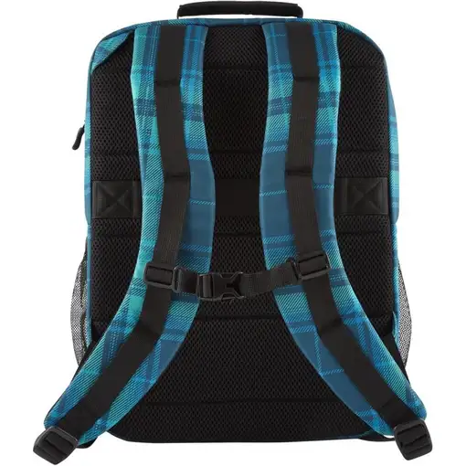 HP Mochila Campus XL con patrón de cuadros de tartán