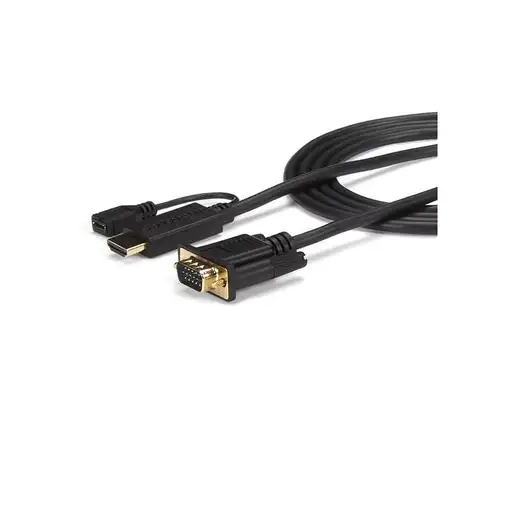 StarTech.com Cable de 3m Conversor Activo HDMI a VGA - Adaptador 1920x1200 1080p