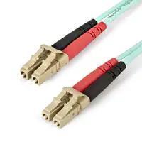 StarTech.com Cable de 2m de Fibra Óptica Multimodo LC/UPC a LC/UPC OM4 - 50/125µm