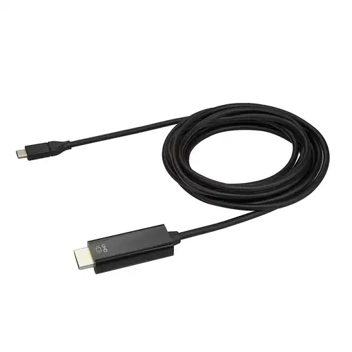 StarTech.com Cable de 3m USB C a HDMI - Cable Adaptador de Vídeo USB Tipo C a HDMI