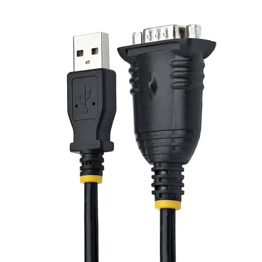 StarTech.com Cable de 1m USB a Serie, Conversor DB9 Macho RS232 a USB