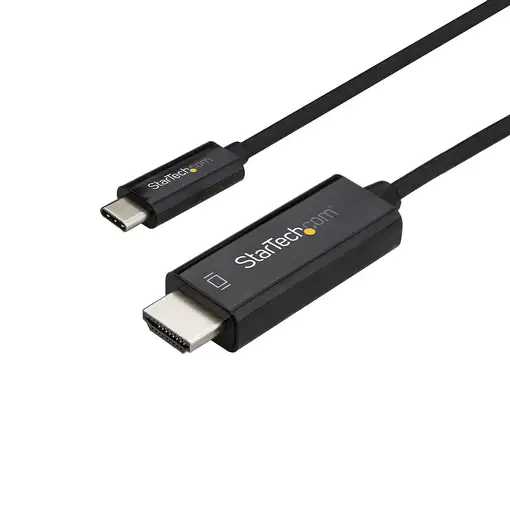 StarTech.com Cable de 1m USB C a HDMI - Cable Adaptador de Vídeo USB Tipo C a HDMI