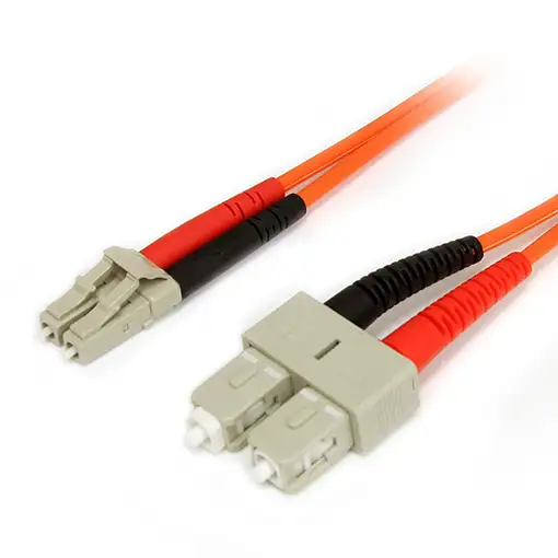 StarTech.com Cable Patch de Fibra Duplex Multimodo 62,5/125 2m LC - SC