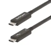 StarTech.com A40G2MB-TB4-CABLE cable Thunderbolt 2 m 40 Gbit/s Negro