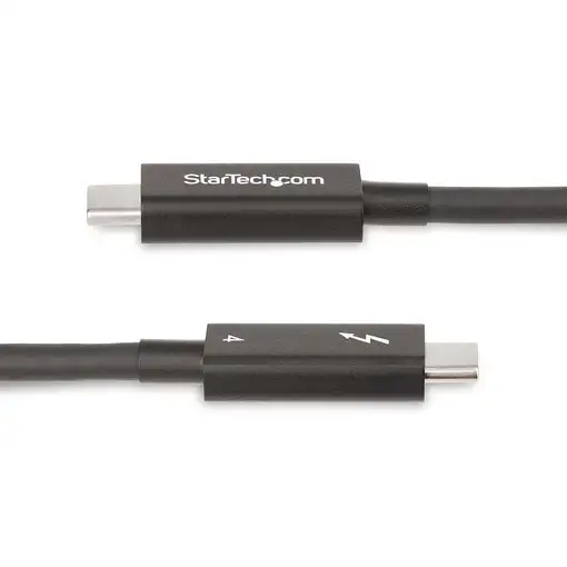 StarTech.com A40G2MB-TB4-CABLE cable Thunderbolt 2 m 40 Gbit/s Negro