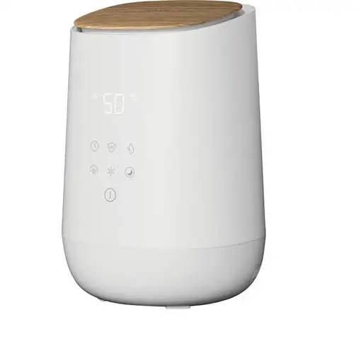 Medisana AH 680 humidificador Ultrasónica 2,6 L Blanco, Madera 24 W