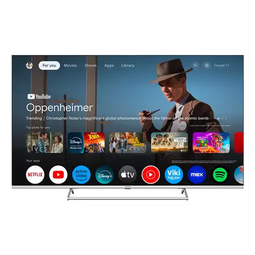 Televisor QLED 65'' 4K Ultra HD Metálico Smart SRT65UG8773C STRONG