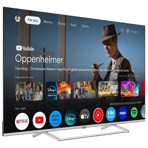 Televisor QLED 65'' 4K Ultra HD Metálico Smart SRT65UG8773C STRONG