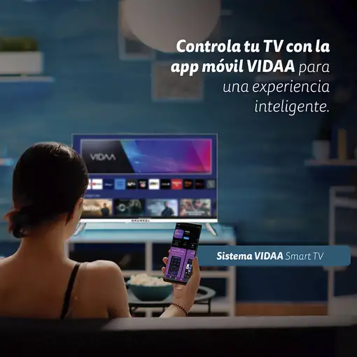 Televisor LED 32" Full HD Blanco Smart LED-3225VDBLANCO GRUNKEL