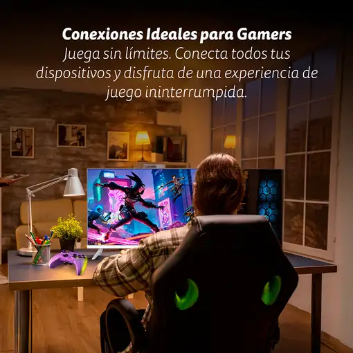 Televisor LED 32" Full HD Blanco Smart LED-3225VDBLANCO GRUNKEL