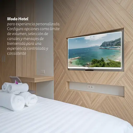 Televisor LED 32" Full HD Blanco Smart LED-3225VDBLANCO GRUNKEL