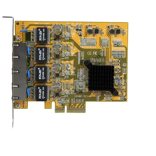 StarTech.com Tarjeta de Red PCI Express Ethernet Gigabit con 4 Puertos RJ45