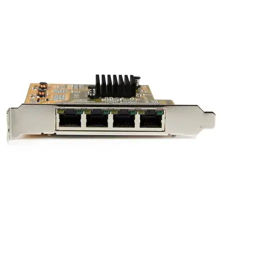 StarTech.com Tarjeta de Red PCI Express Ethernet Gigabit con 4 Puertos RJ45