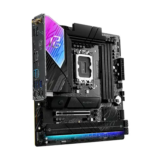 Asrock B860M Lightning WiFi Intel B860 LGA 1851 (Socket V1) micro ATX