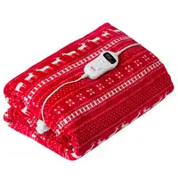 Manta eléctrica 120W 10 temperaturas vellón rojo x180 cm CR 7441 CAMRY PREMIUM Manta eléctrica 120W 10 temperaturas vellón rojo x180 cm CR 7441 CAMRY PREMIUM