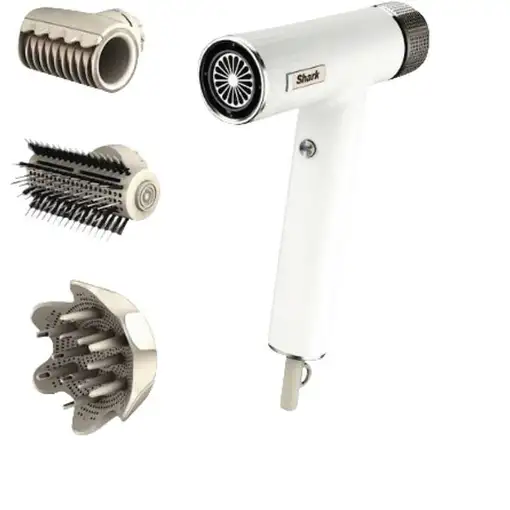 Secador de pelo blanco HD334CH SHARK