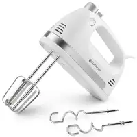 Batidora amasadora blanca, 350 W, 5 velocidades+turbo, AM-350TURBO5 GRUNKEL