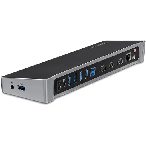 StarTech.com Docking Station USB 3.0 2x DisplayPort y HDMI 4K para 3 Monitores - H