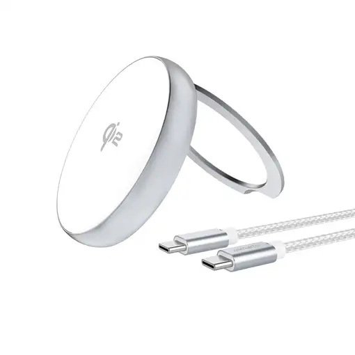 4smarts Qi2 Universal Plata USB Cargador inalámbrico Carga rápida Interior