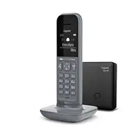 Gigaset CL390 Teléfono DECT/analógico Identificador de llamadas Gris
