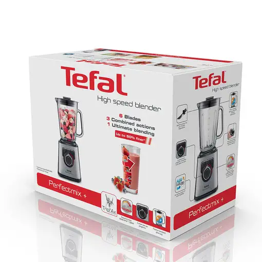 Tefal BL811D licuadora 1,5 L Batidora de vaso 1200 W Gris