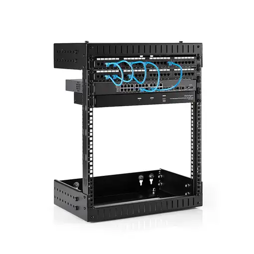 StarTech.com Rack de Servidores Abierto de 12U de Pared - de 19 Pulgadas