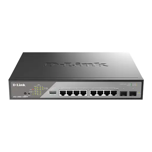 D-Link DSS-200G-10MPP switch Gestionado L2 Gigabit Ethernet (10/100/1000)