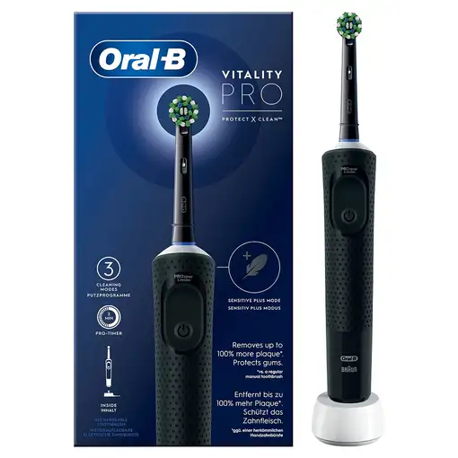 Oral-B Vitality Pro Adulto Cepillo dental giratorio Negro