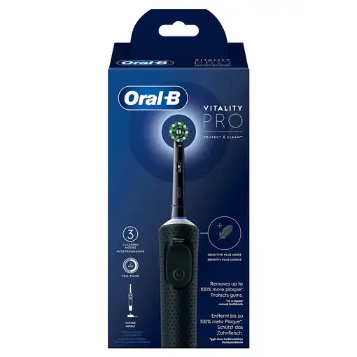 Oral-B Vitality Pro Adulto Cepillo dental giratorio Negro