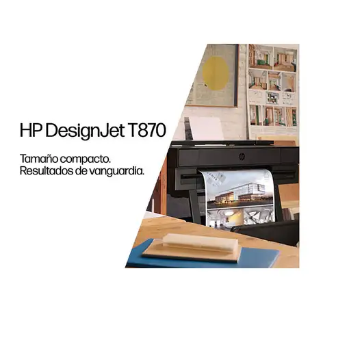 HP Designjet Impresora T870 de 24 pulgadas