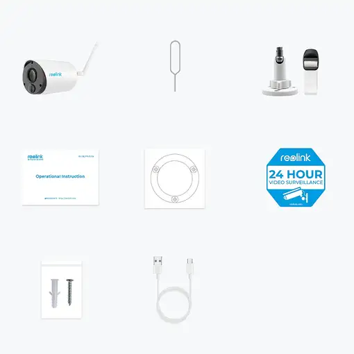 Reolink Argus Series B320 Bala (forma) Cámara de seguridad IP Interior y exterior