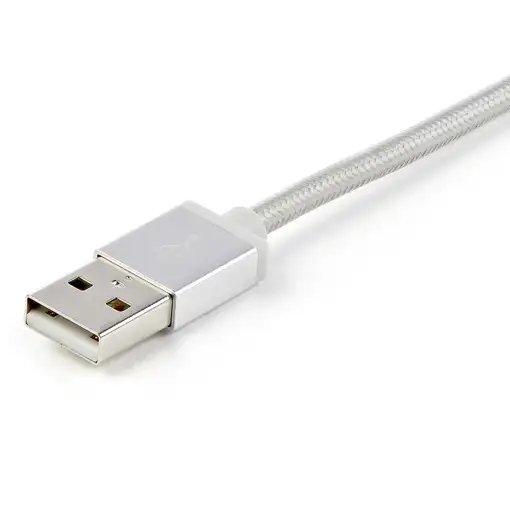 StarTech.com Cable Trenzado de 1m USB a Lightning USB-C y Micro USB