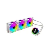 KeepOut XWC-360 PRO Procesador Kit de refrigeración líquida 12 cm Blanco