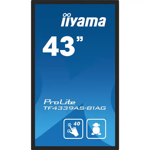 iiyama TF4339AS-B1AG pantalla para PC 108 cm (42.5'') 3840 x 2160 Pixeles 4K Ultra