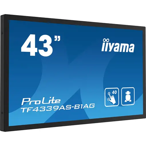 iiyama TF4339AS-B1AG pantalla para PC 108 cm (42.5'') 3840 x 2160 Pixeles 4K Ultra