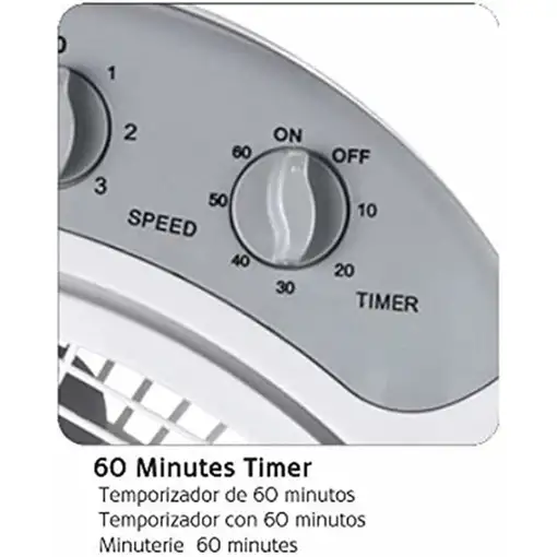Ventilador de suelo, 45 W, Ø30.5 cm, Home Wind HAEGER