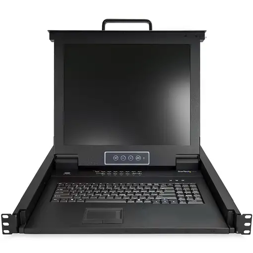 StarTech.com Consola KVM de 16 Puertos para Montaje en Rack con Cables de 1,8m - T