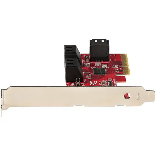 StarTech.com Tarjeta PCIe SATA - Tarjeta Controladora PCI Express de 6 Puertos SAT