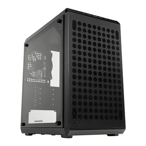 Cooler Master Q300L V2 Mini Tower Negro, Transparente
